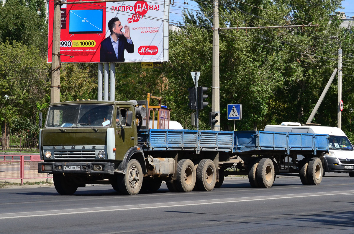 Волгоградская область, № А 754 УВ 134 — КамАЗ-5320