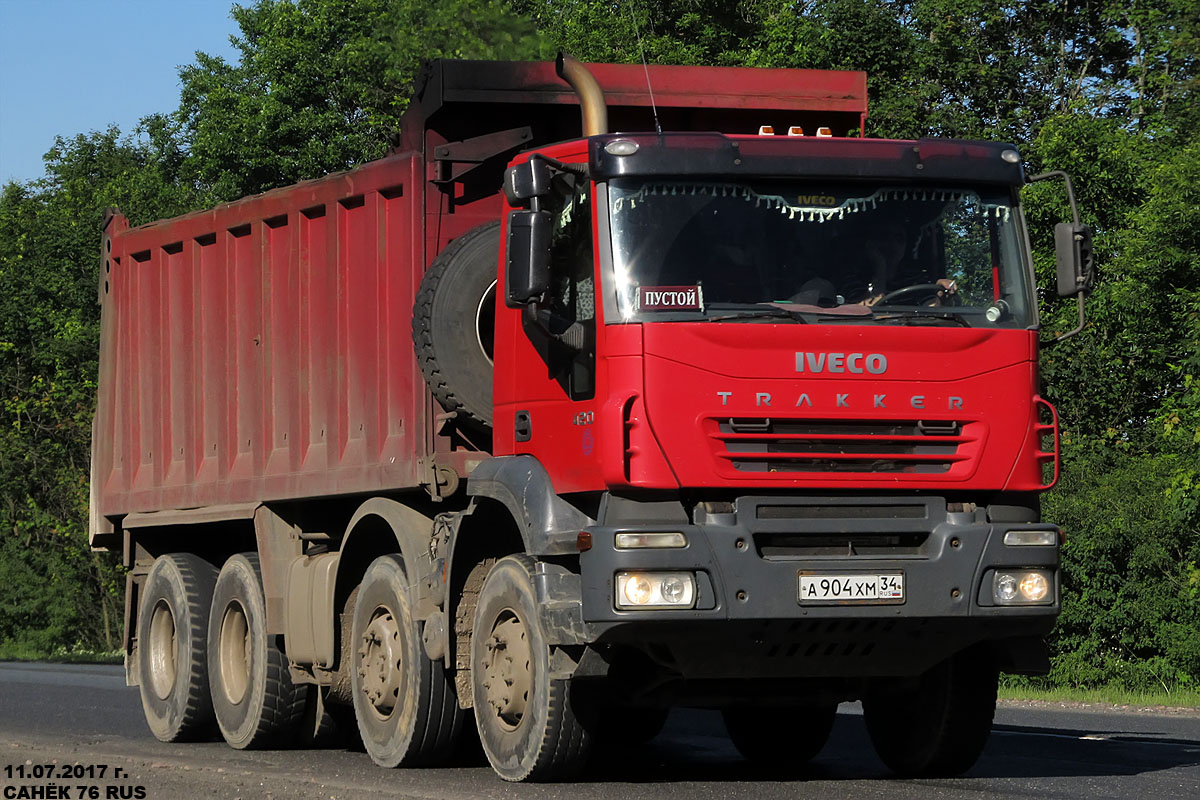 Волгоградская область, № А 904 ХМ 34 — IVECO Trakker ('2004)