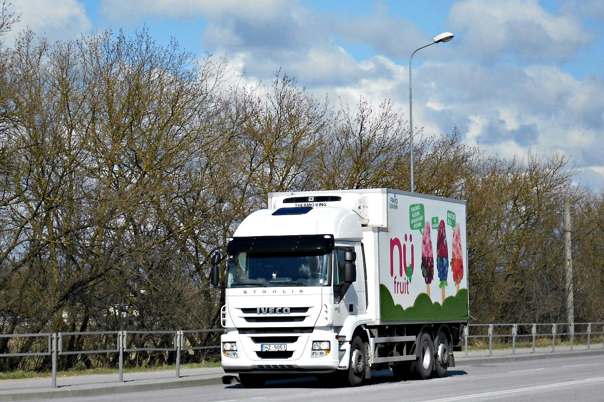 Латвия, № HZ-9051 — IVECO Stralis ('2002) 450