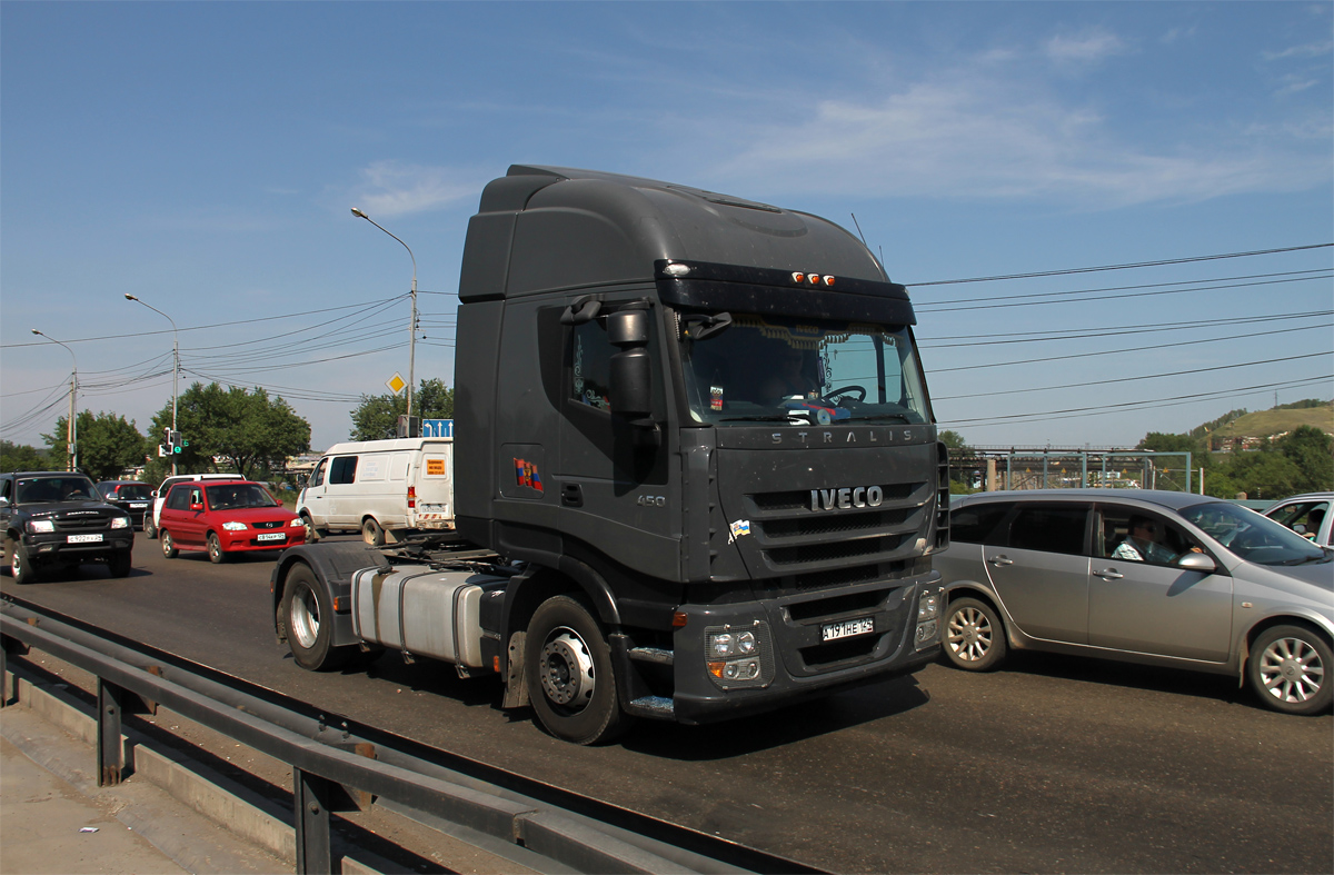 Красноярский край, № А 191 НЕ 124 — IVECO Stralis ('2007)