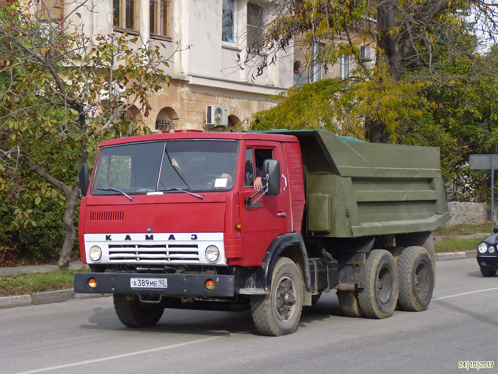 Севастополь, № А 389 МЕ 92 — КамАЗ-5410