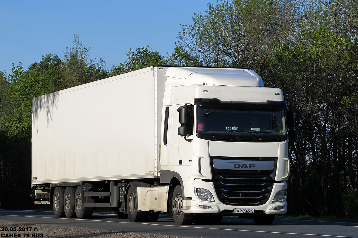 Минская область, № АР 6565-5 — DAF XF Euro6 FT