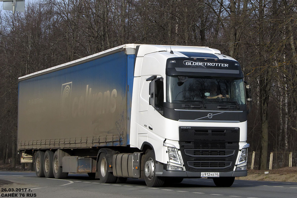 Костромская область, № О 912 КЕ 44 — Volvo ('2012) FH.420