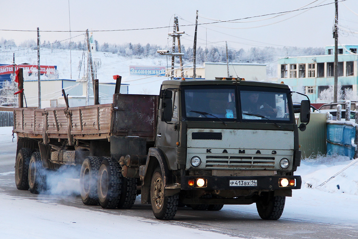 Саха (Якутия), № Р 413 ВХ 14 — КамАЗ-5410