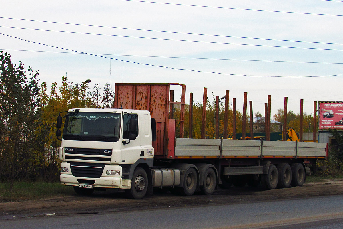 Ивановская область, № Н 610 УР 37 — DAF CF85 FTT