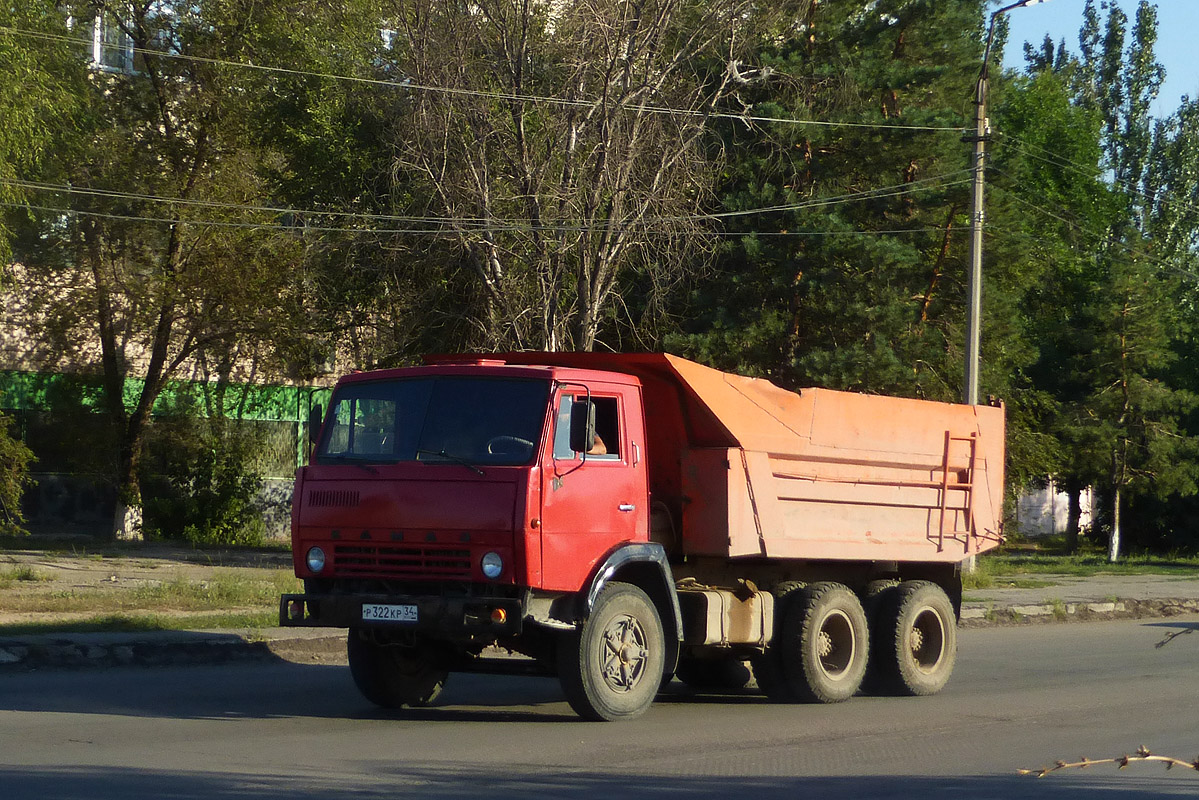 Волгоградская область, № Р 322 КР 34 — КамАЗ-55111 [551110]