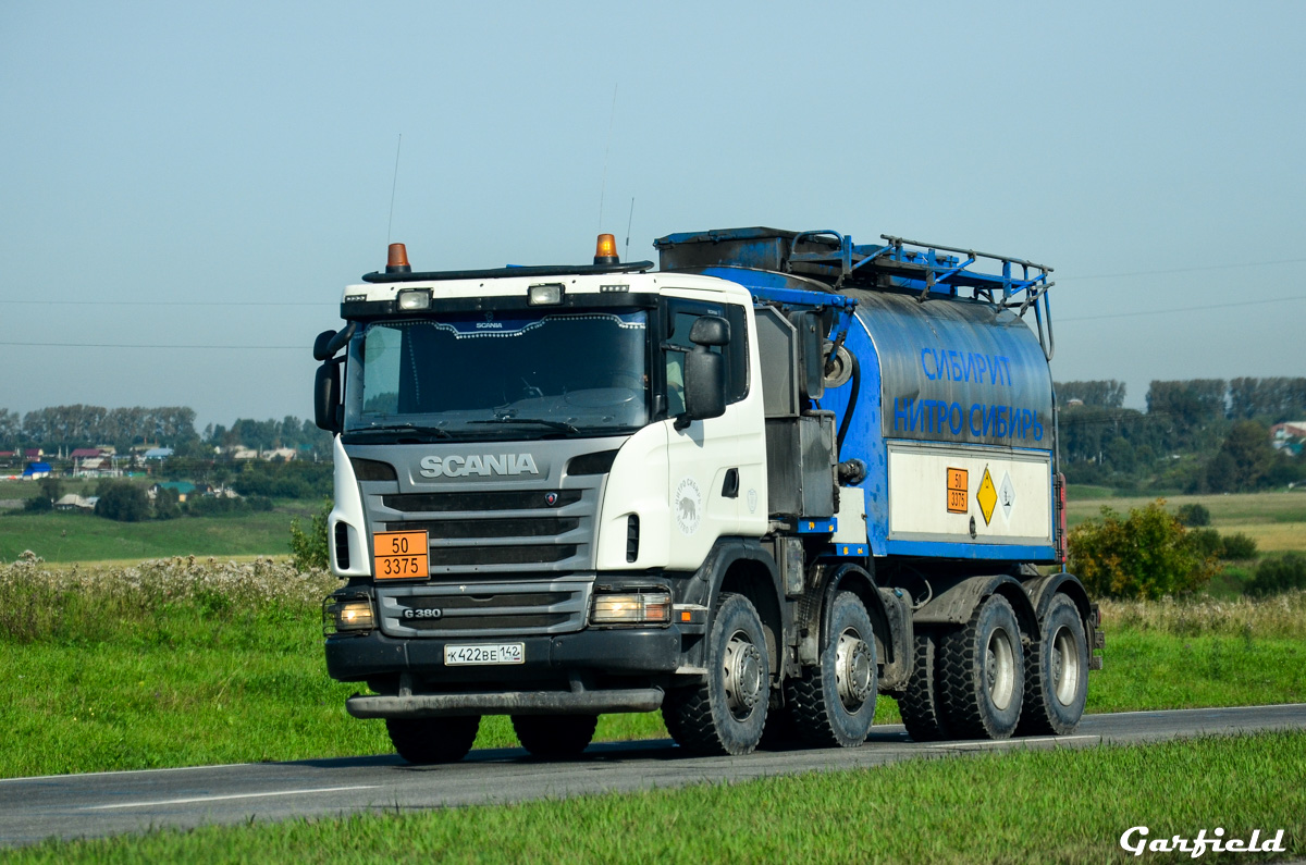 Кемеровская область, № К 422 ВЕ 142 — Scania ('2009) G380