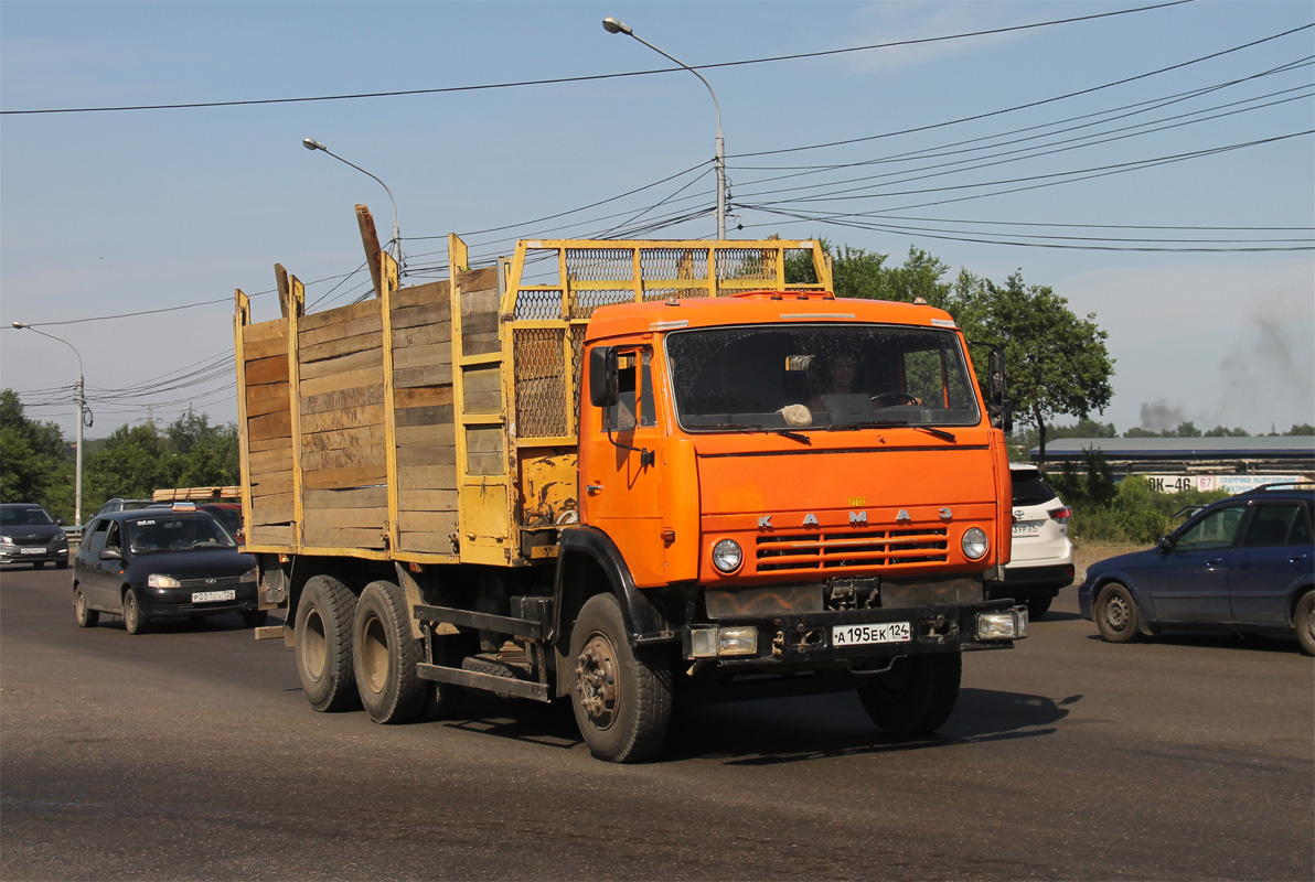 Красноярский край, № А 195 ЕК 124 — КамАЗ-65115-62