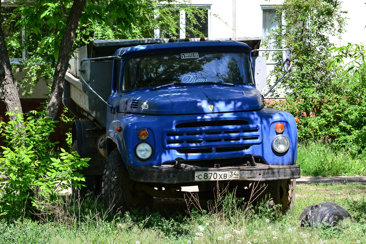 Волгоградская область, № С 870 ХВ 34 — ЗИЛ-495710