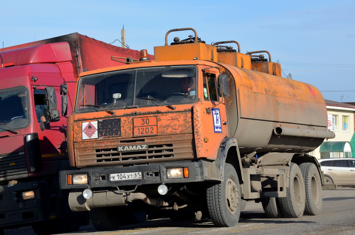 Ростовская область, № К 104 ХТ 61 — КамАЗ-53229-15 [53229R]