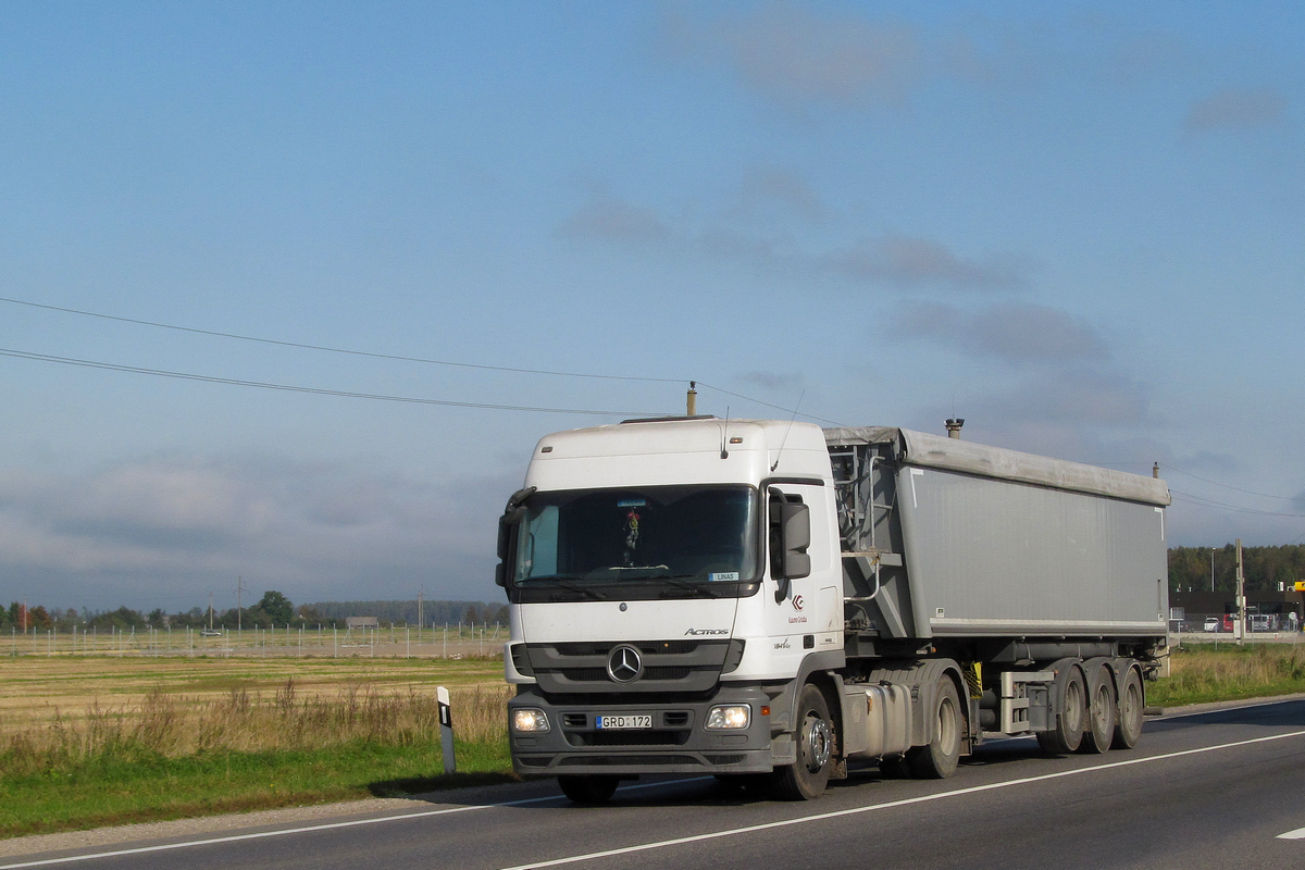 Литва, № GRD 172 — Mercedes-Benz Actros ('2009) 1841