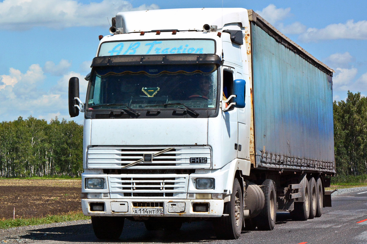 Ямало-Ненецкий автоном.округ, № А 114 НТ 89 — Volvo ('1993) FH12.420