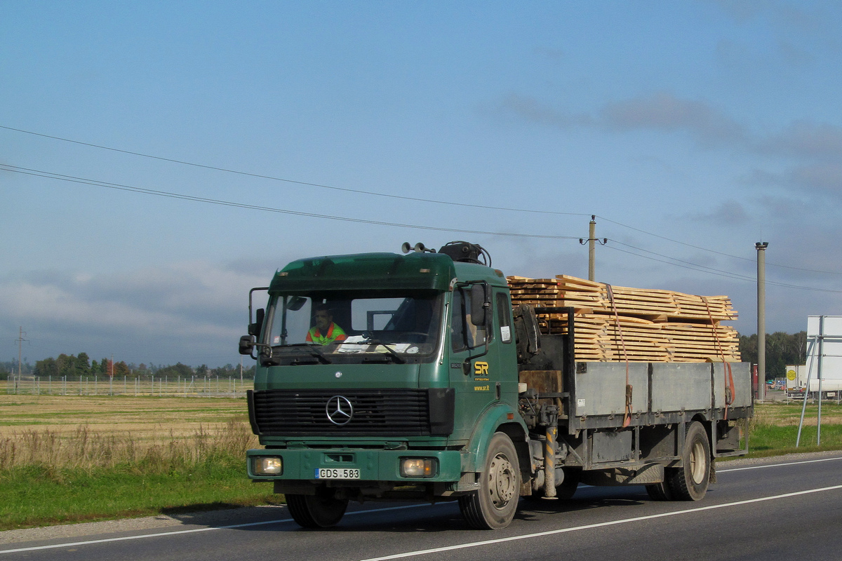 Литва, № CDS 583 — Mercedes-Benz SK (общ. мод.)