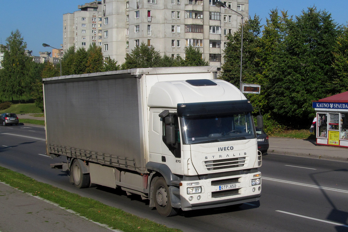 Литва, № GTP 650 — IVECO Stralis ('2002) 270