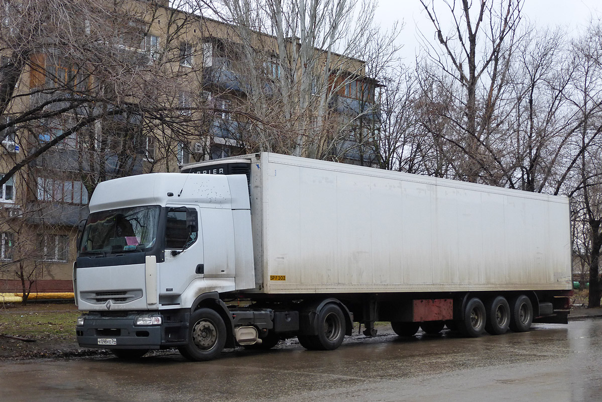 Волгоградская область, № К 098 КЕ 34 — Renault Premium ('1996)