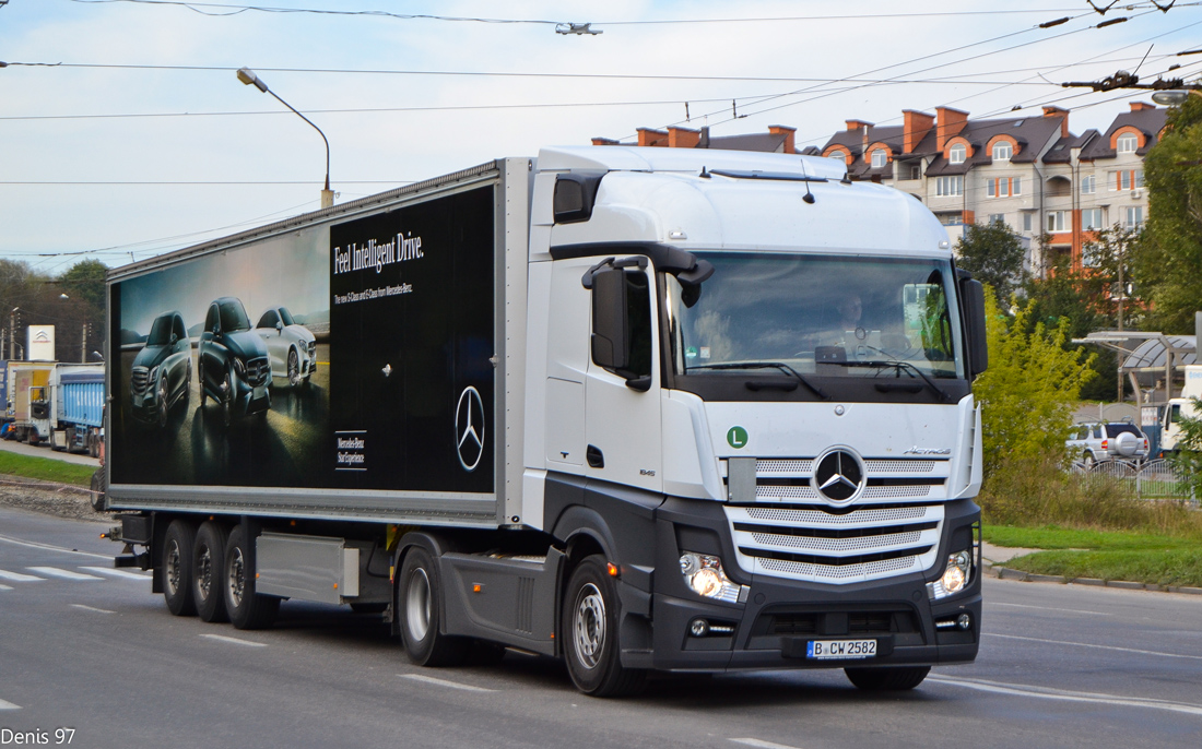 Германия, № B-CW 2582 — Mercedes-Benz Actros ('2011) 1845