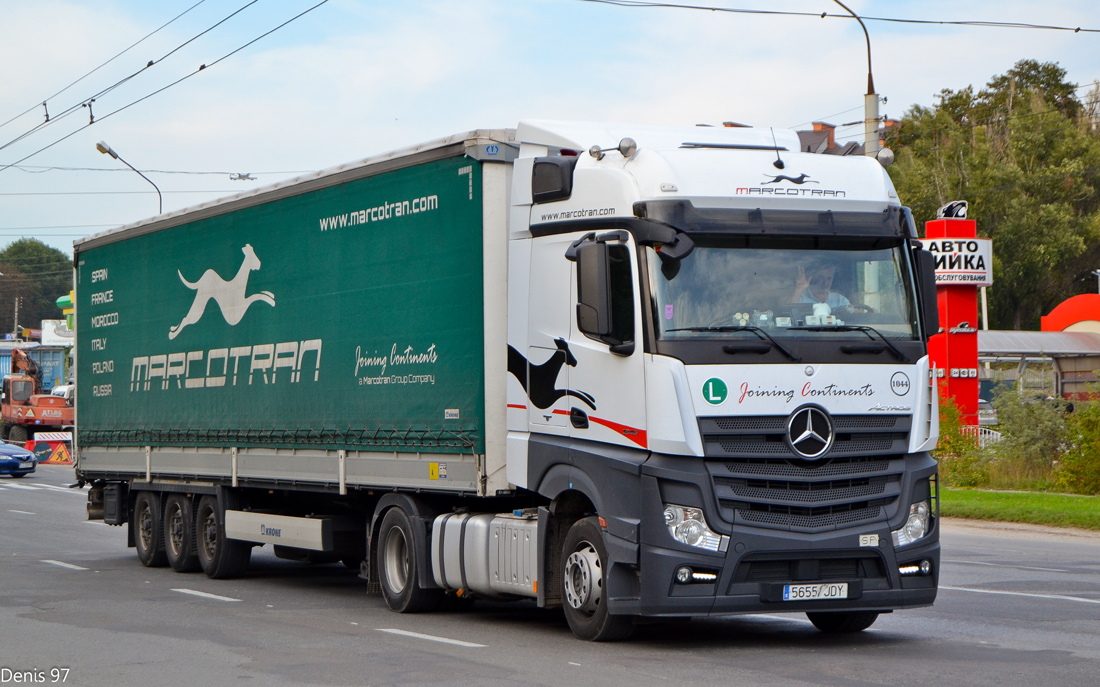 Испания, № 1044 — Mercedes-Benz Actros ('2011) 1845