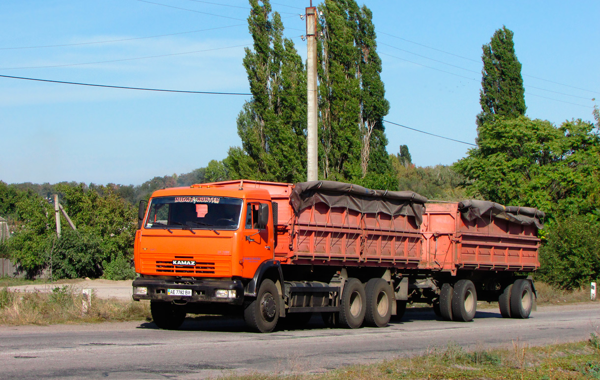 Днепропетровская область, № АЕ 7782 ВХ — КамАЗ-65115 [651150]