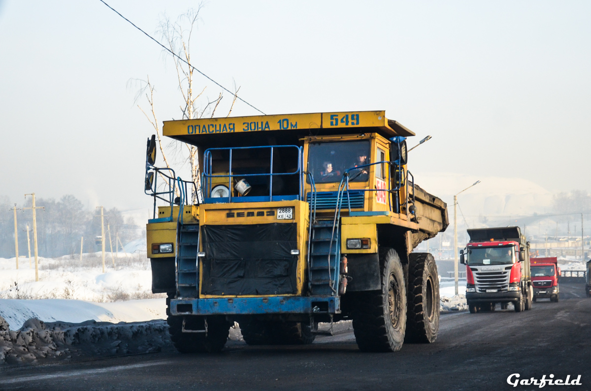 Кемеровская область, № 549 — БелАЗ-7555