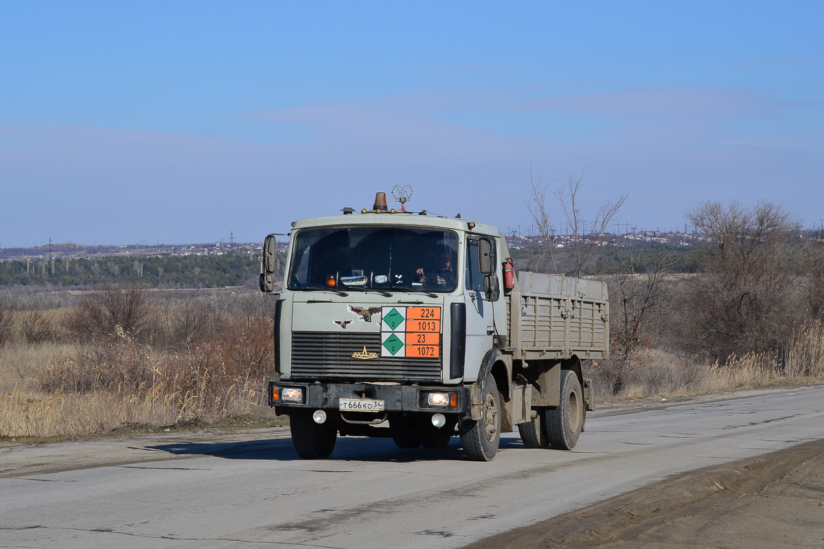 Волгоградская область, № Т 666 КО 34 — МАЗ-53371