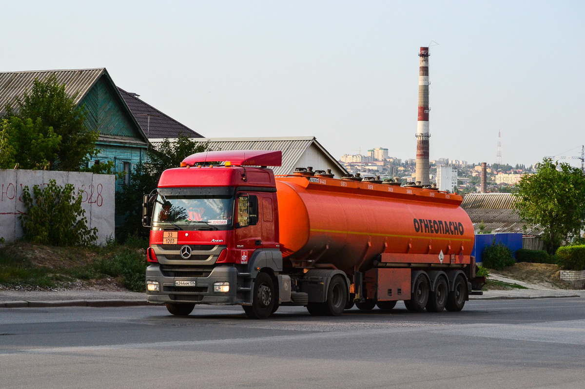 Волгоградская область, № В 244 НМ 134 — Mercedes-Benz Axor 1840 [Z9M]