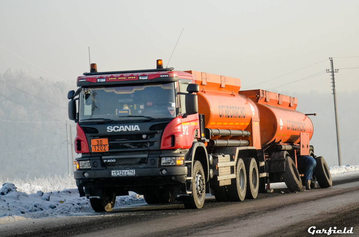 Кемеровская область, № 912 — Scania ('2011) P400