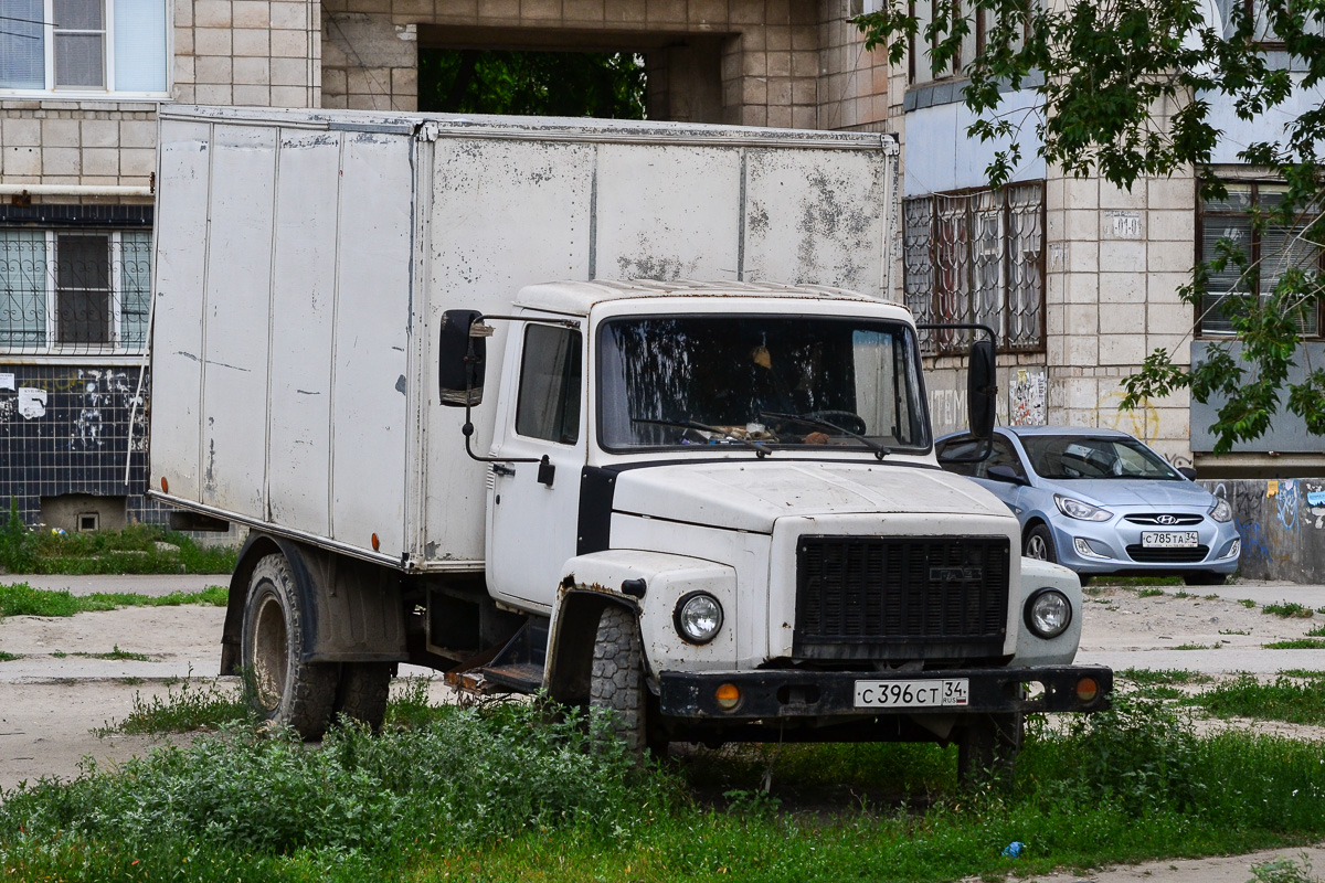 Волгоградская область, № С 396 СТ 34 — ГАЗ-3309