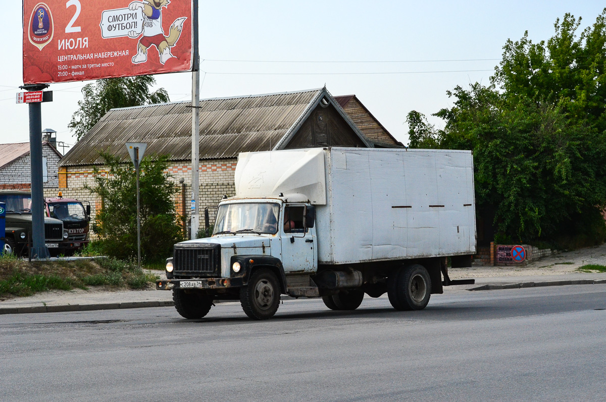 Волгоградская область, № С 208 АВ 34 — ГАЗ-3309