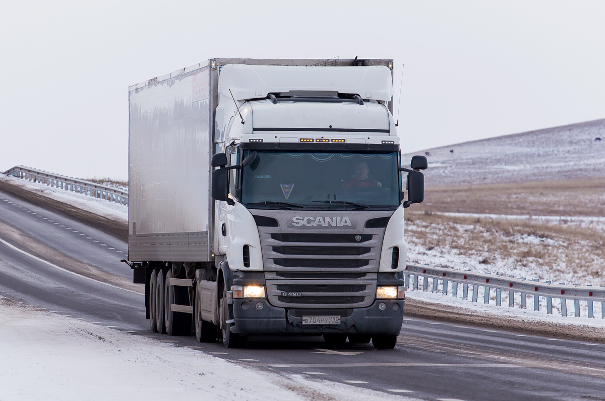 Красноярский край, № В 704 РУ 190 — Scania ('2009) G420