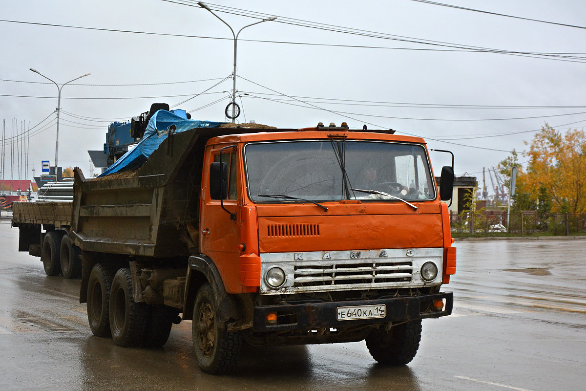 Саха (Якутия), № Е 640 КА 14 — КамАЗ-5511