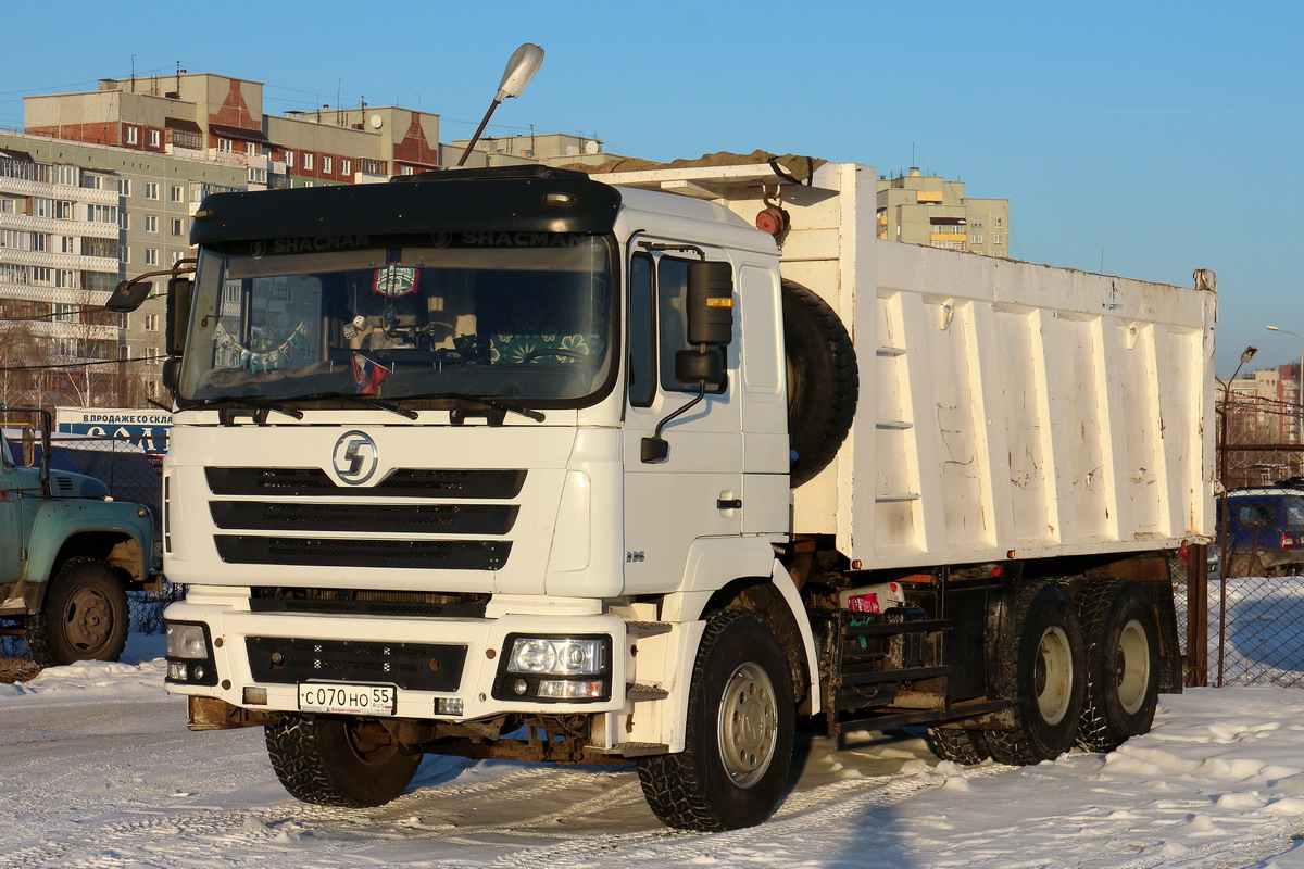 Омская область, № С 070 НО 55 — Shaanxi Shacman F3000 SX325x