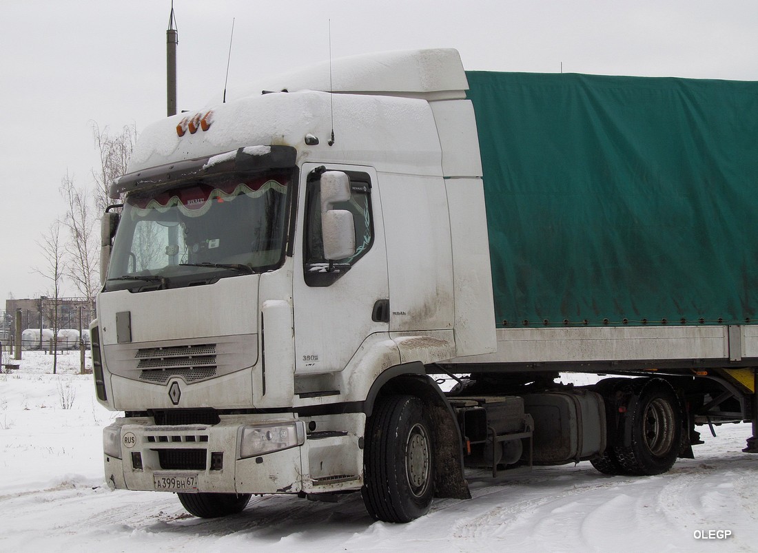 Смоленская область, № А 399 ВН 67 — Renault Premium ('2006)