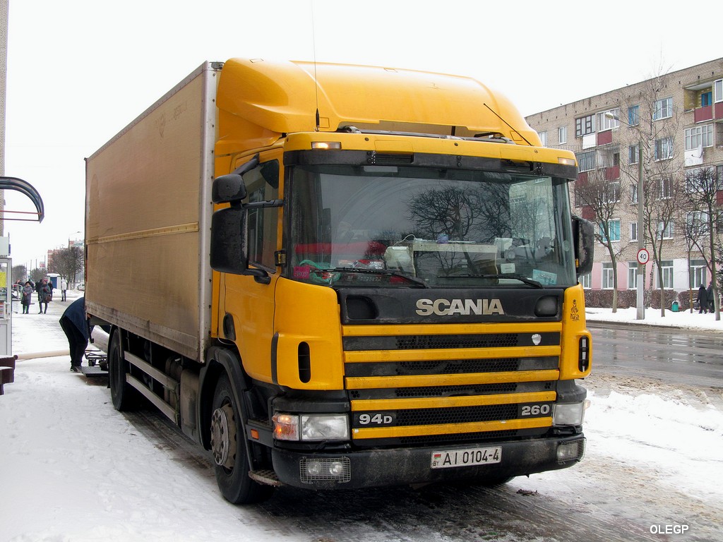 Гродненская область, № АІ 0104-4 — Scania ('1996) P94D