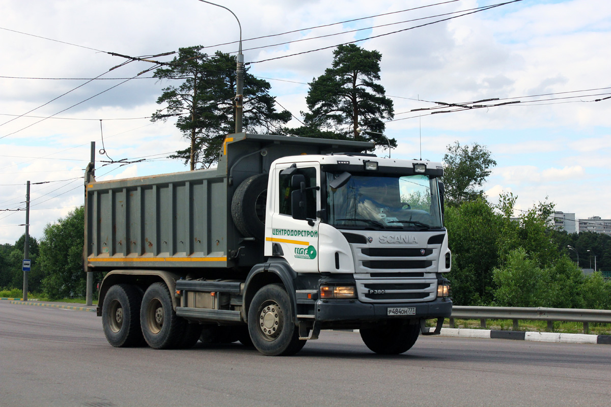 Москва, № Р 484 ОН 777 — Scania ('2011) P380