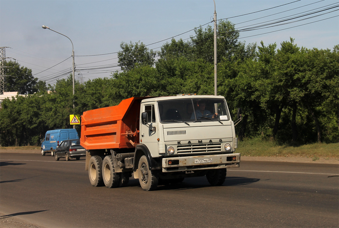 Красноярский край, № Н 737 МА 24 — КамАЗ-55111 [551110]