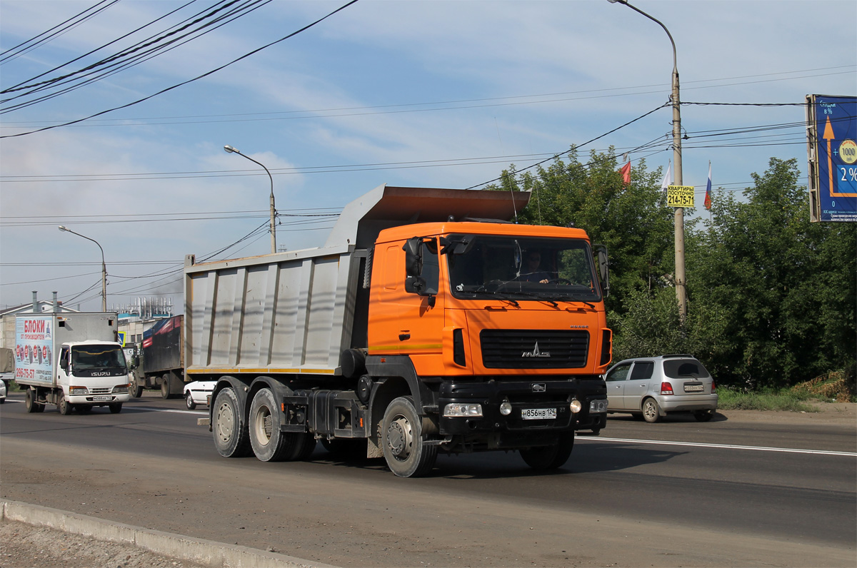 Красноярский край, № Н 856 НВ 124 — МАЗ-6501H9