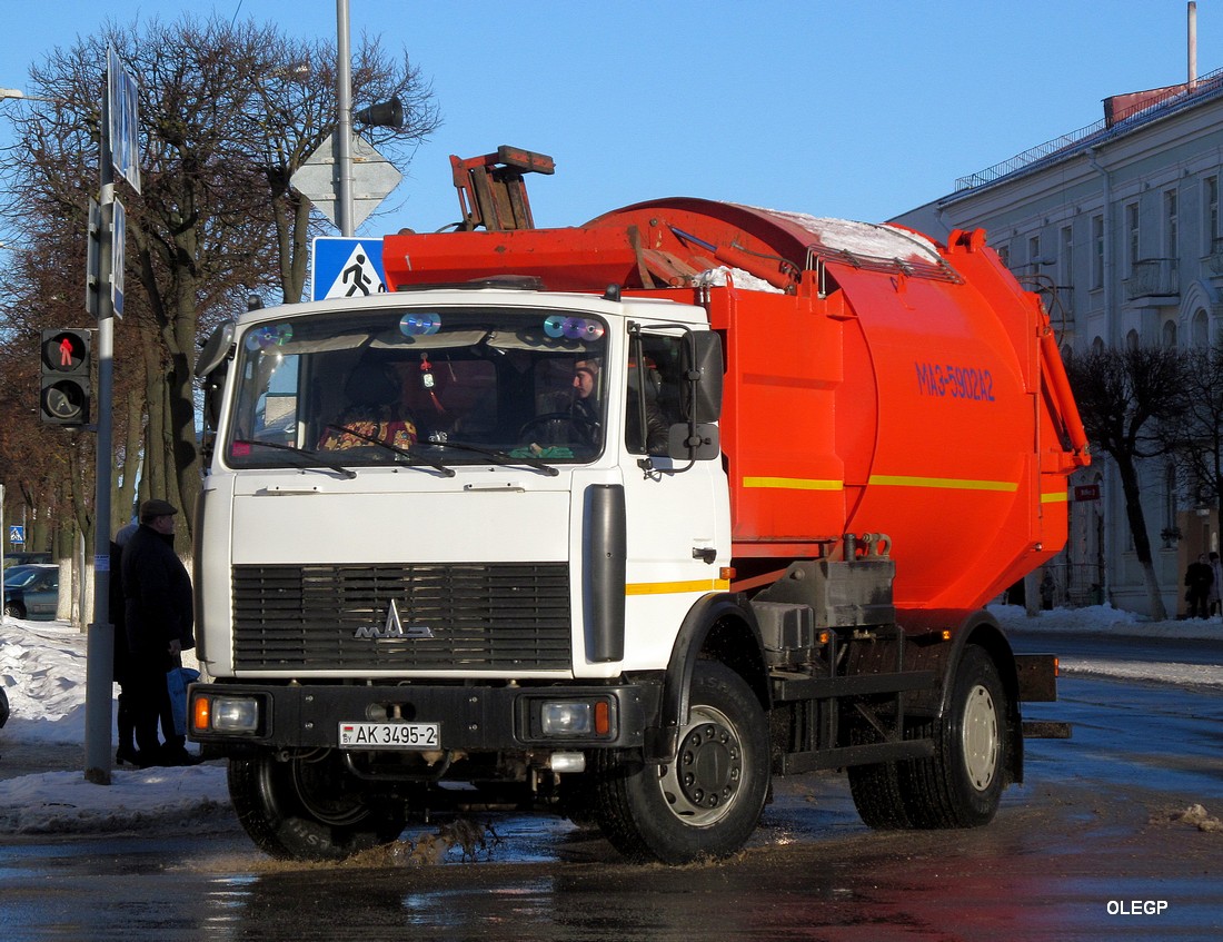 Витебская область, № АК 3495-2 — МАЗ-5337 (общая модель)