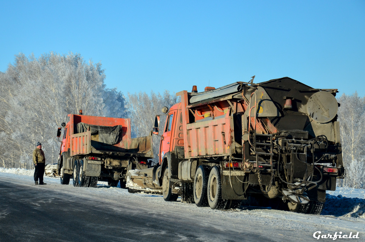 Кемеровская область, № Е 095 АС 142 — КамАЗ-65115-62