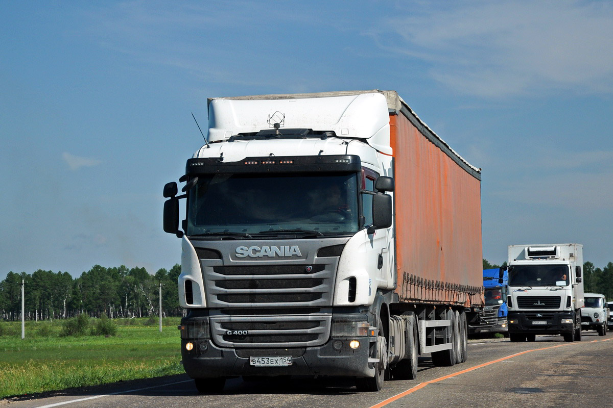 Новосибирская область, № В 453 ЕХ 154 — Scania ('2009) G400