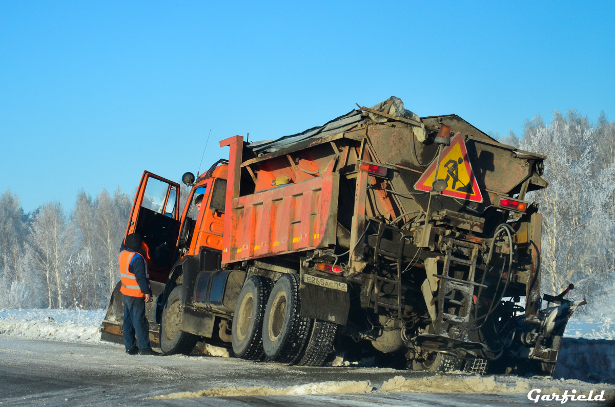 Кемеровская область, № Е 265 АС 142 — КамАЗ-65115-62