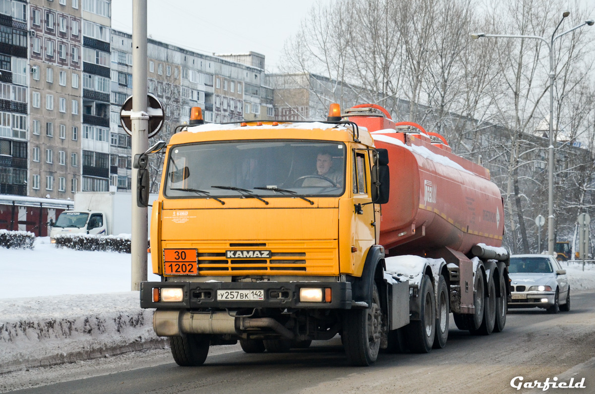 Кемеровская область, № У 257 ВК 142 — КамАЗ-65116-N3