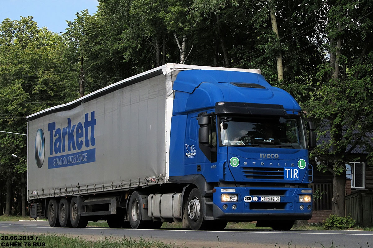 Сербия, № BP 012-DF — IVECO Stralis ('2007) 450