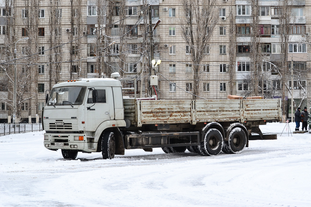 Волгоградская область, № У 005 СР 34 — КамАЗ-65117 [651170]