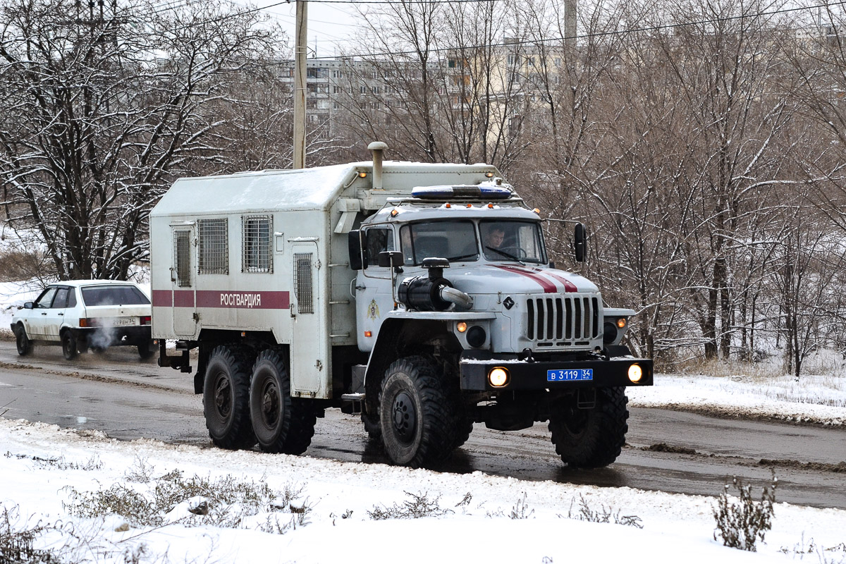 Волгоградская область, № В 3119 34 — Урал-43203-41