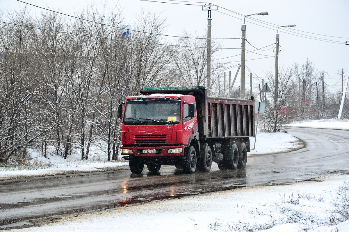 Волгоградская область, № А 782 РА 34 — FAW J5 CA3312