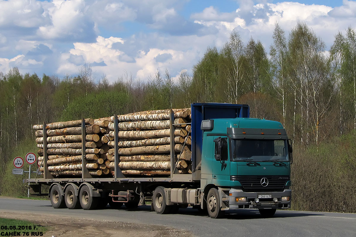 Ярославская область, № Т 266 ТЕ 76 — Mercedes-Benz Actros ('1997) 1835