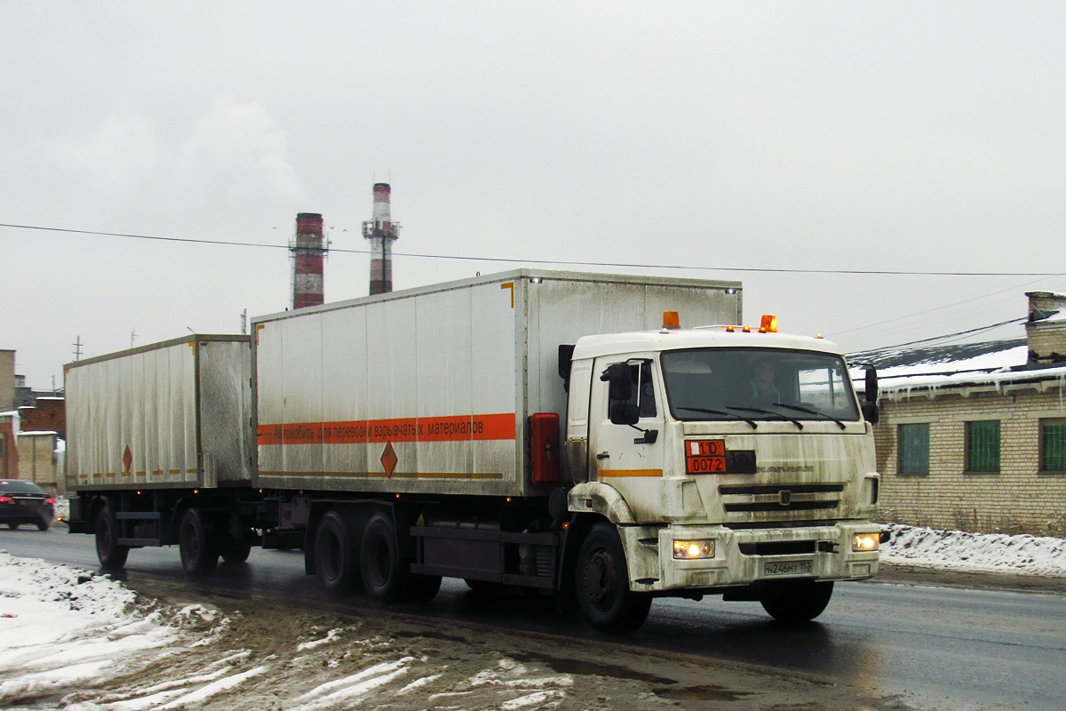 Нижегородская область, № Н 246 МТ 152 — КамАЗ-65115 (общая модель)