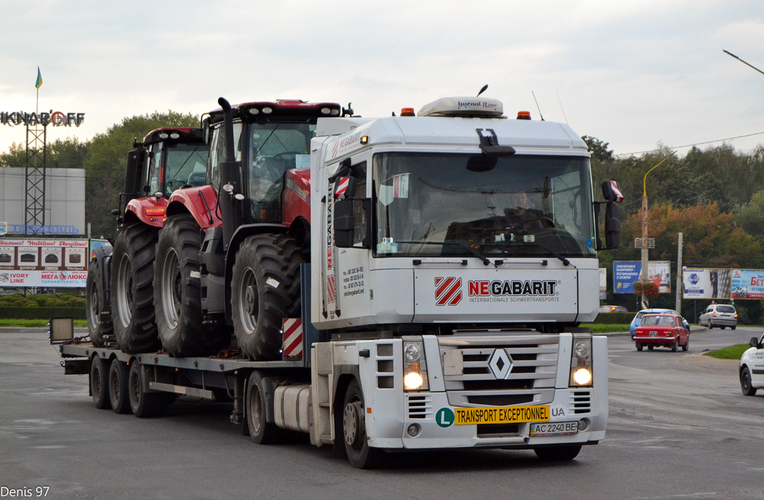 Волынская область, № АС 2240 ВЕ — Renault Magnum ('2005)