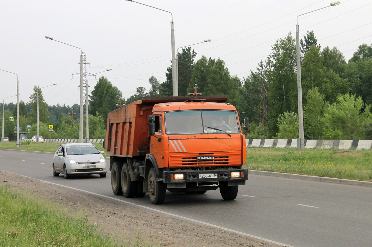 Красноярский край, № А 255 МХ 124 — КамАЗ-65115-02 [65115C]