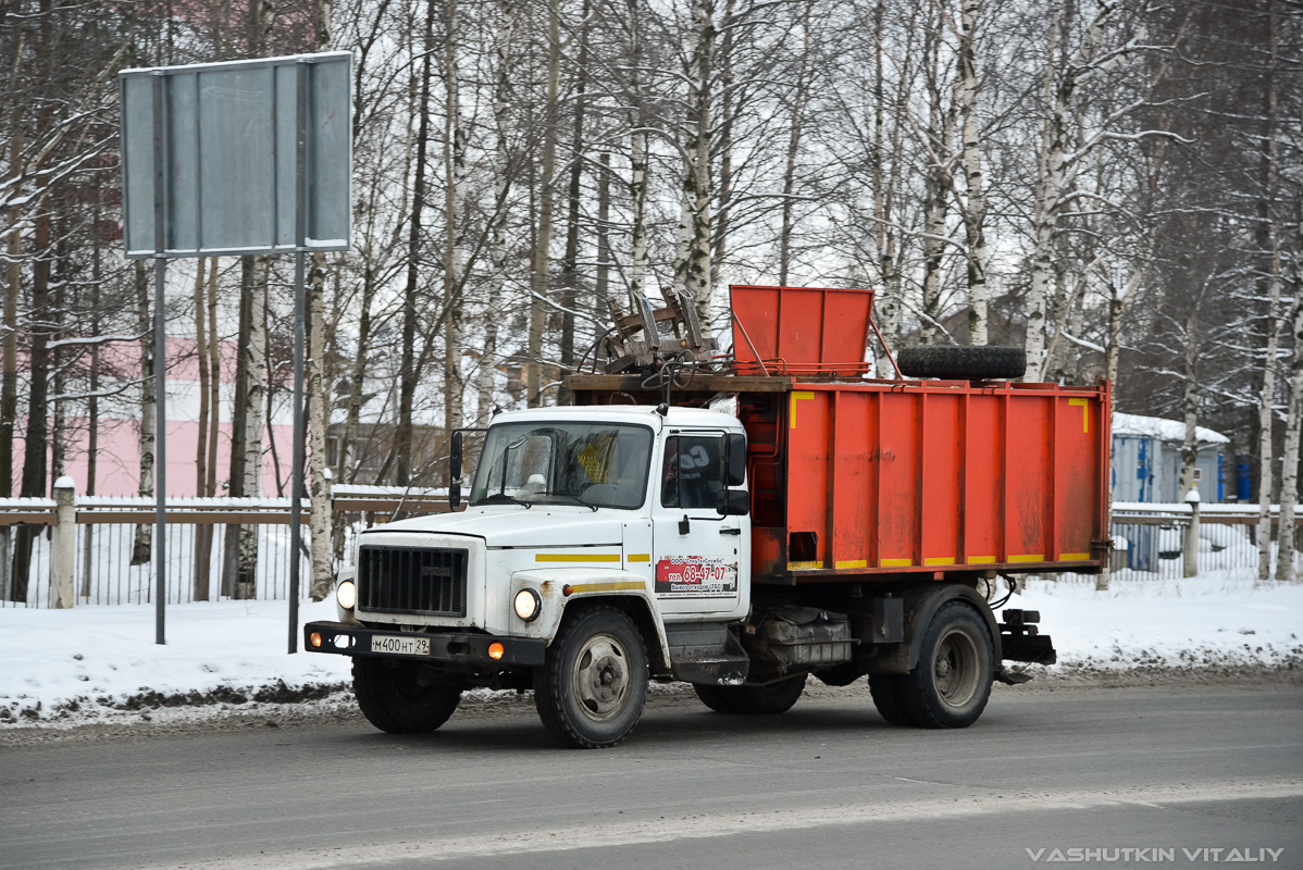 Архангельская область, № М 400 НТ 29 — ГАЗ-3309